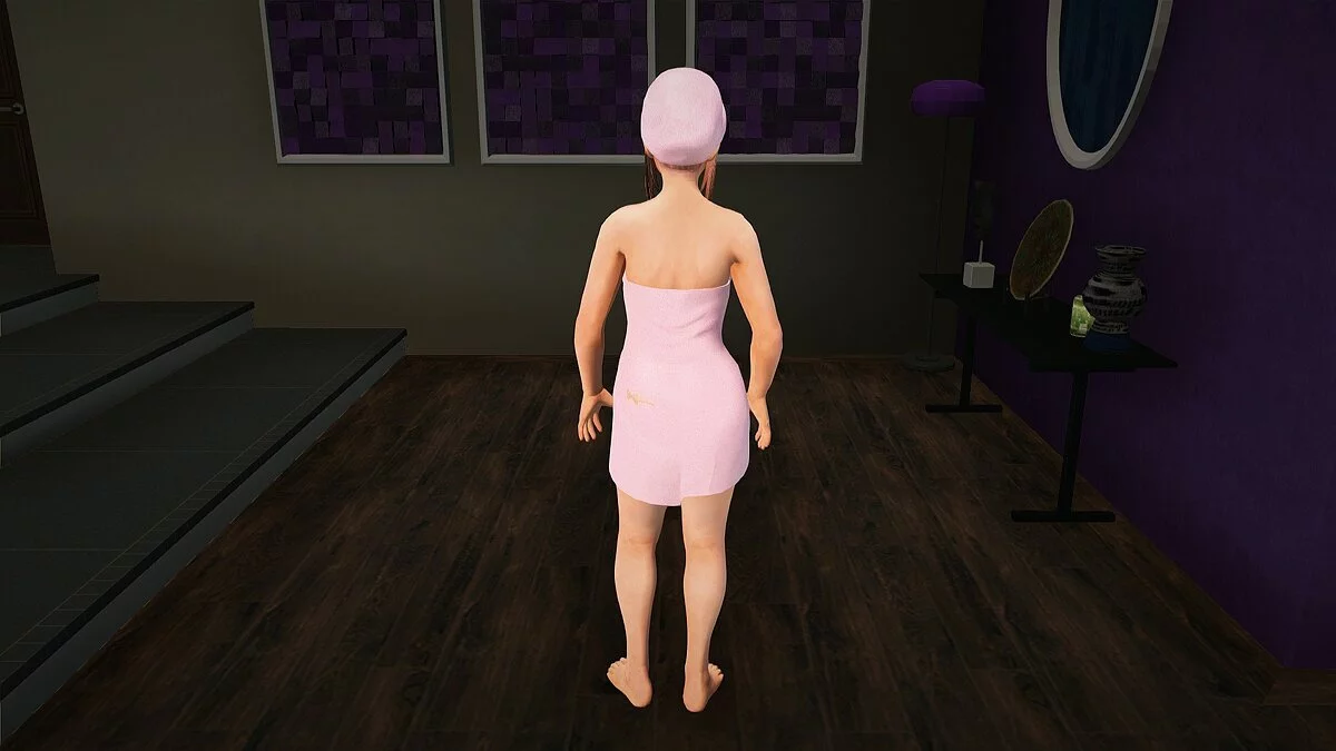 Хонока в полотенце / GTA San Andreas
