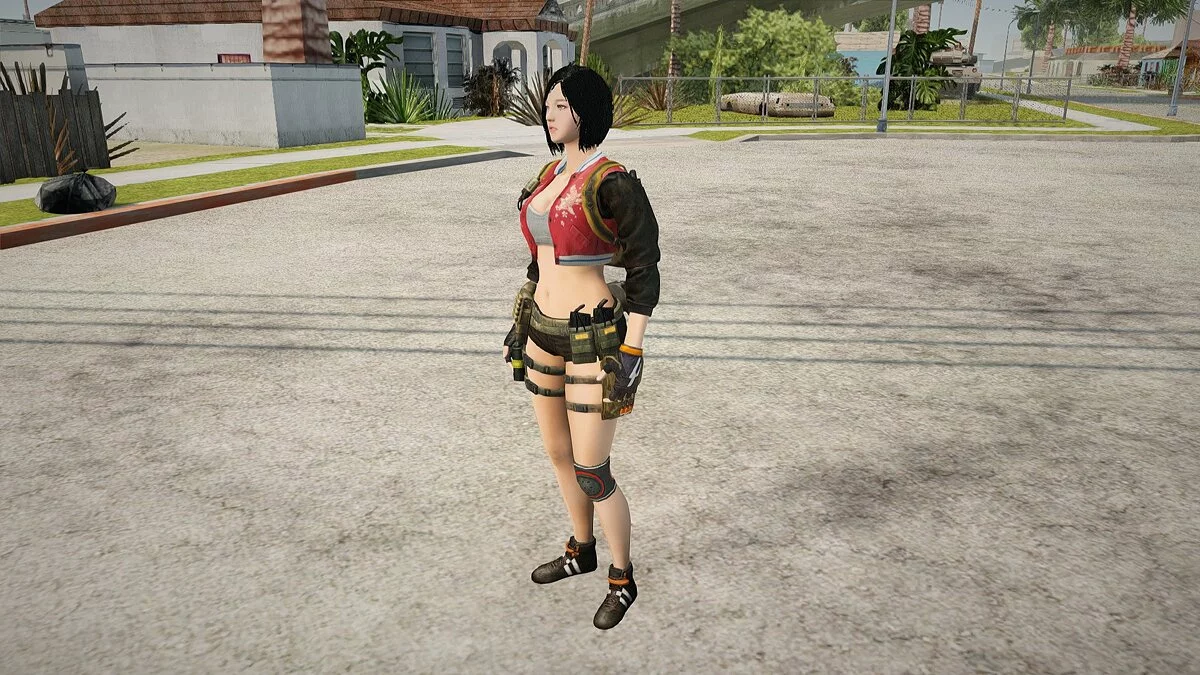 Kim Jiyun из Sudden Attack 2 / GTA San Andreas