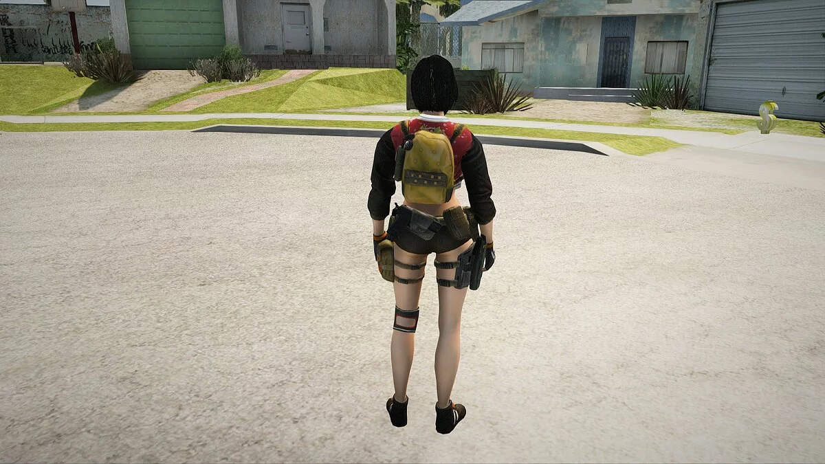 Kim Jiyun из Sudden Attack 2 / GTA San Andreas