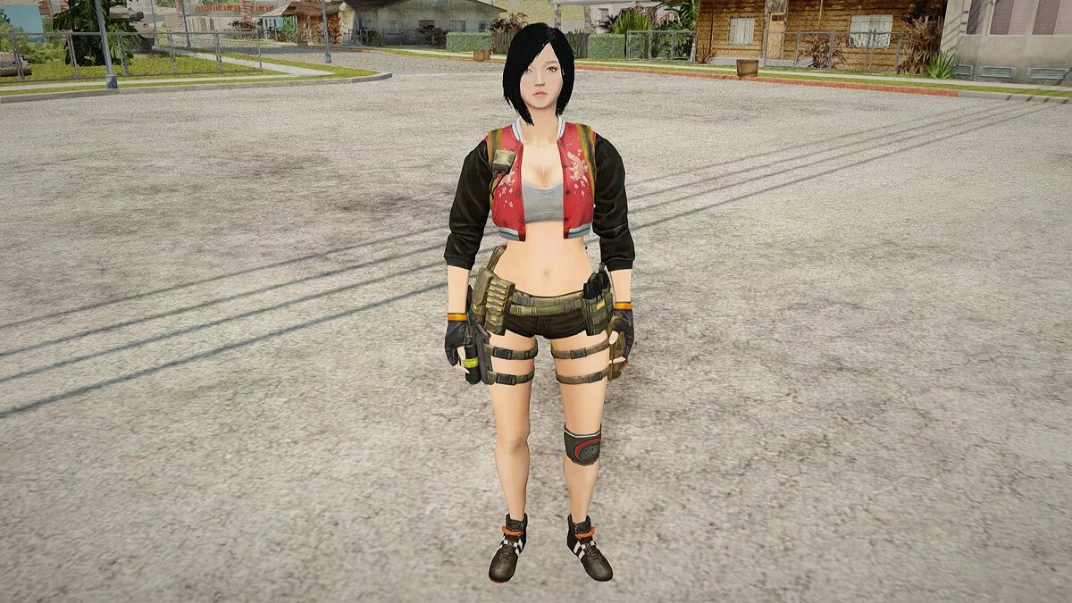 Kim Jiyun из Sudden Attack 2 / GTA San Andreas