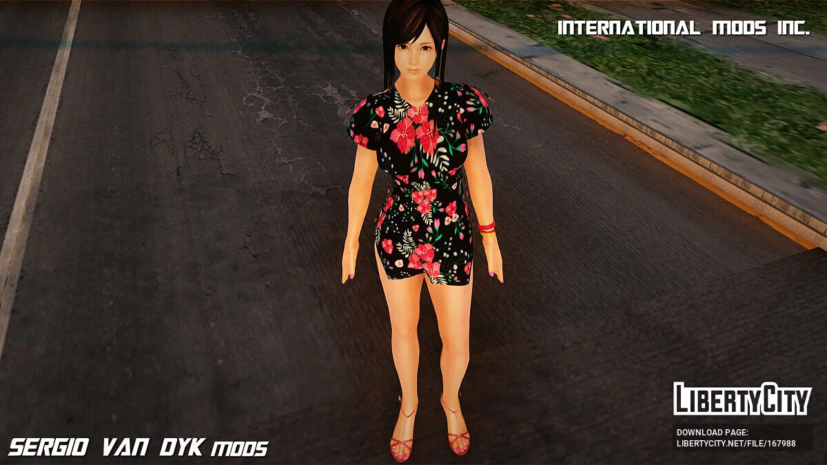 Кокоро в платье / GTA San Andreas