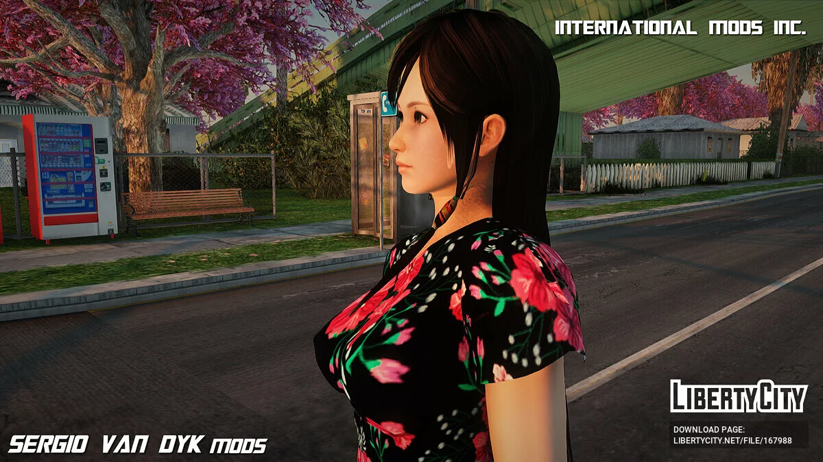 Кокоро в платье / GTA San Andreas