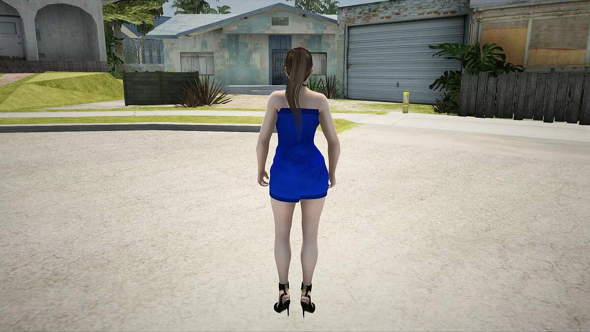 Кристи в повседневной одежде v4 / GTA San Andreas