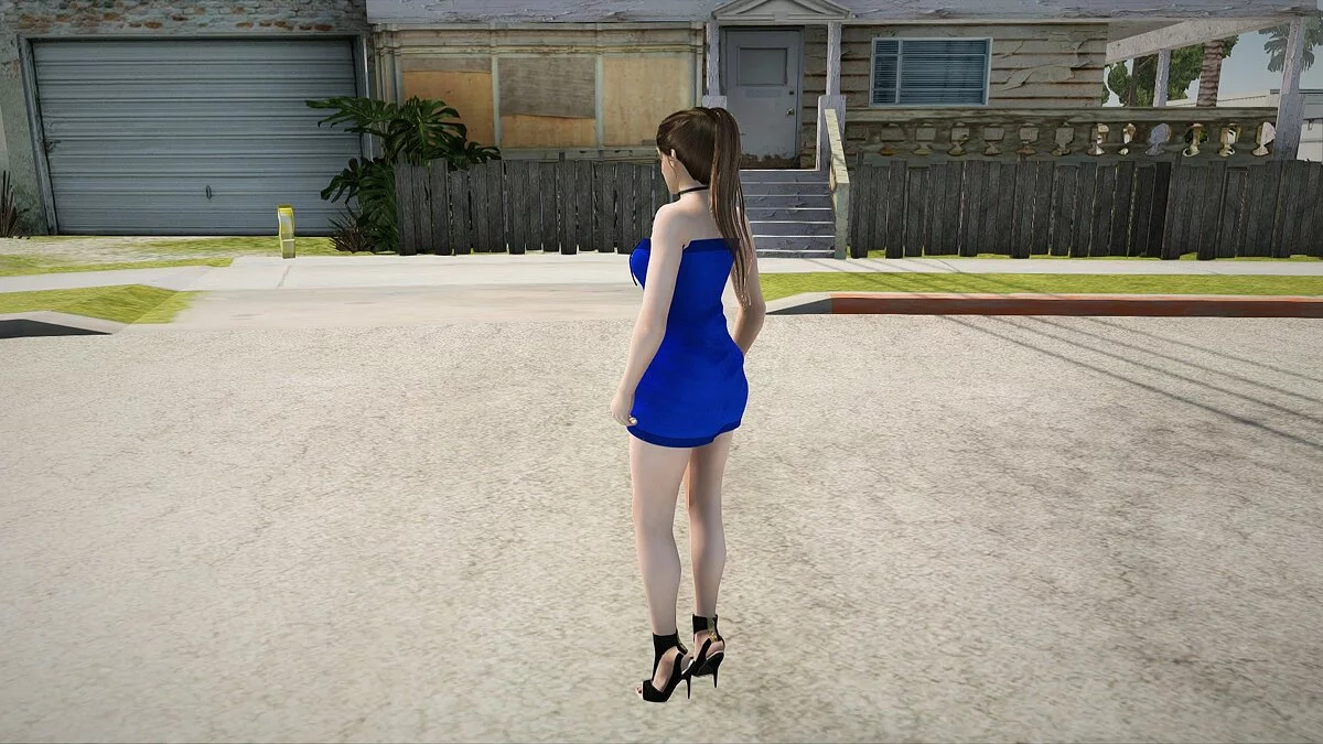 Кристи в повседневной одежде v4 / GTA San Andreas