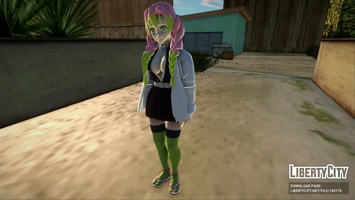 Мицури (из Demon Slayer - Kimetsu no Yaiba) / GTA San Andreas
