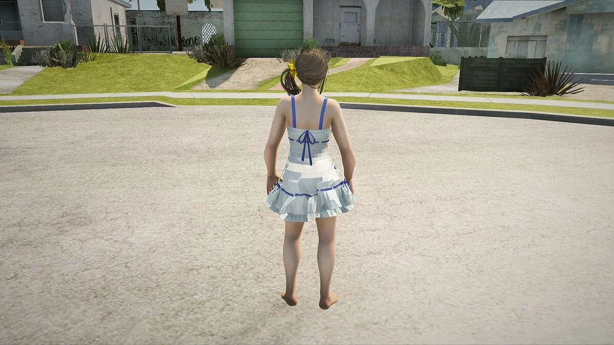Мисаки в платье / GTA San Andreas