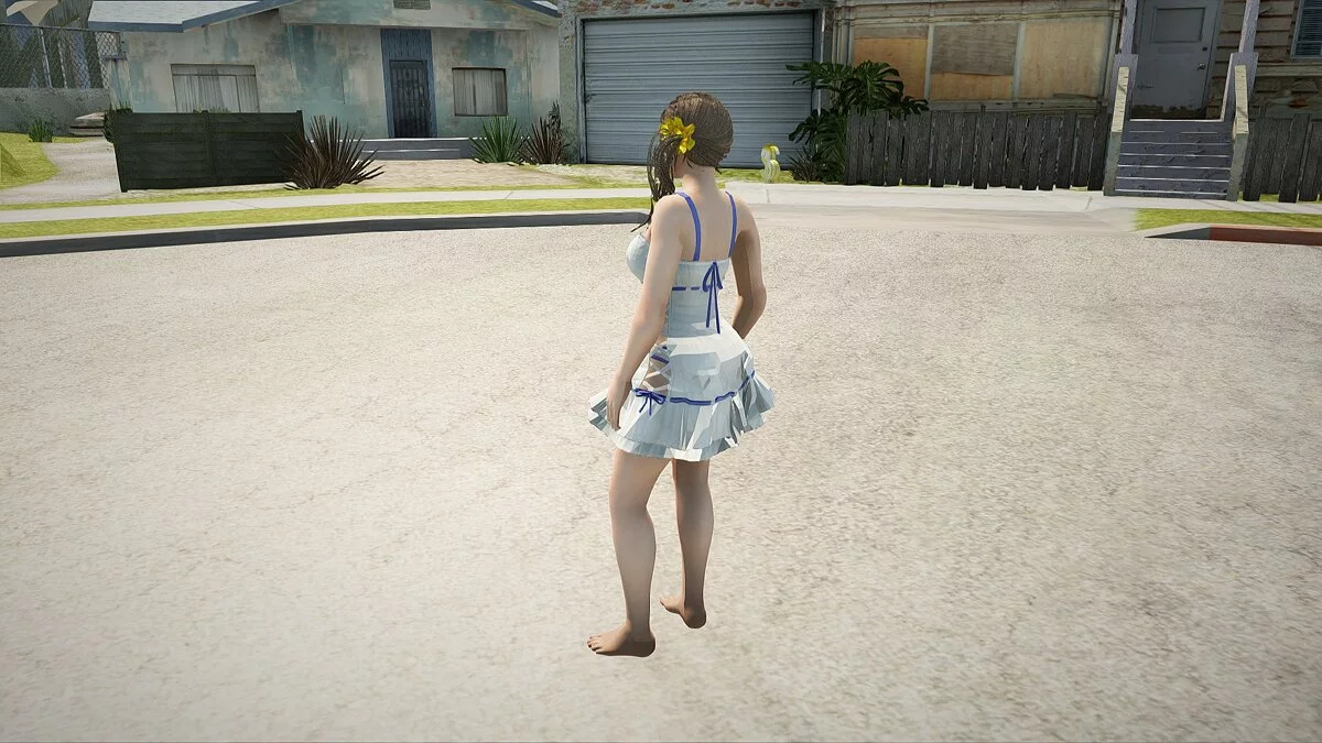 Мисаки в платье / GTA San Andreas