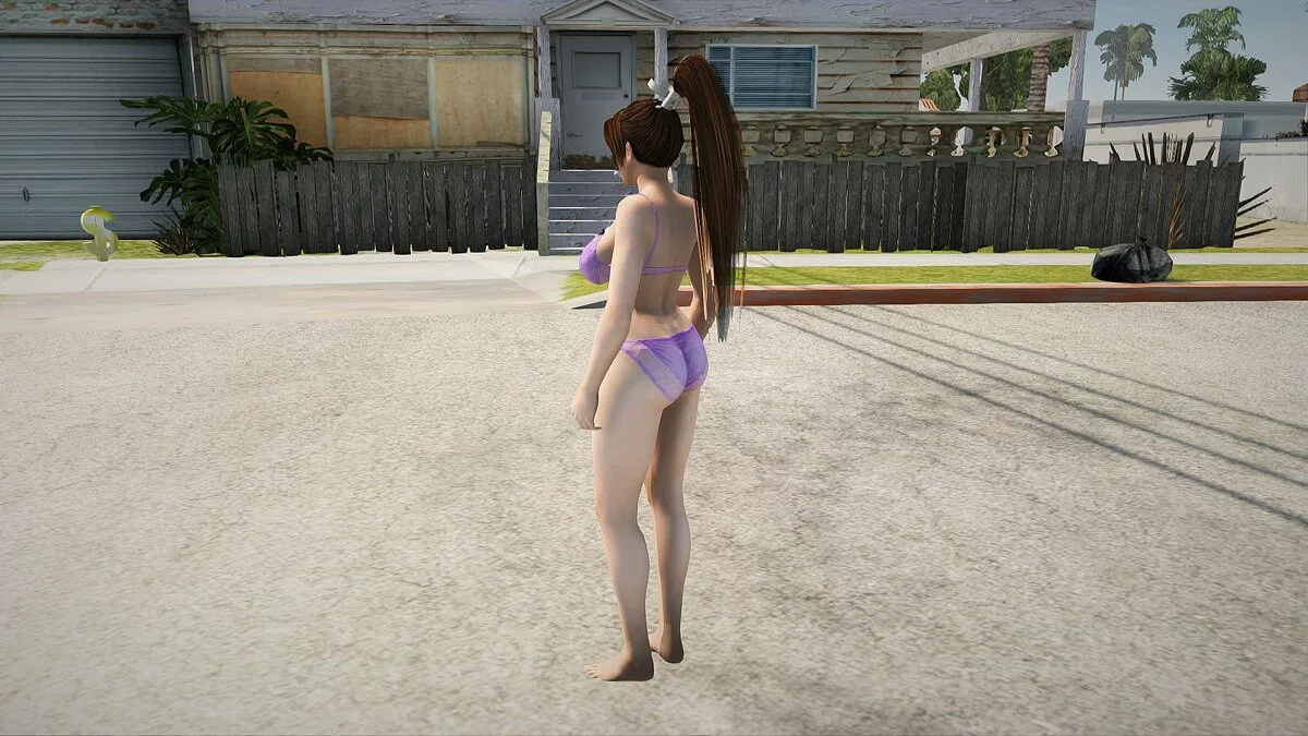 Мэй Ширануи в бикини / GTA San Andreas