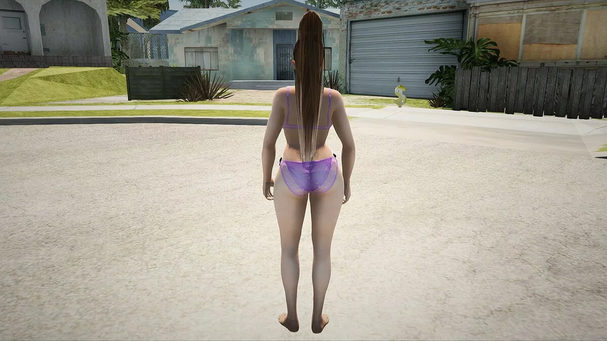 Мэй Ширануи в бикини / GTA San Andreas