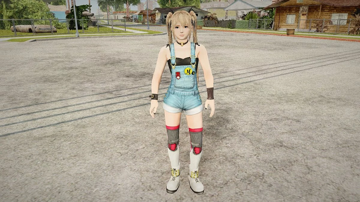Мэри Роуз в комбинезоне / GTA San Andreas