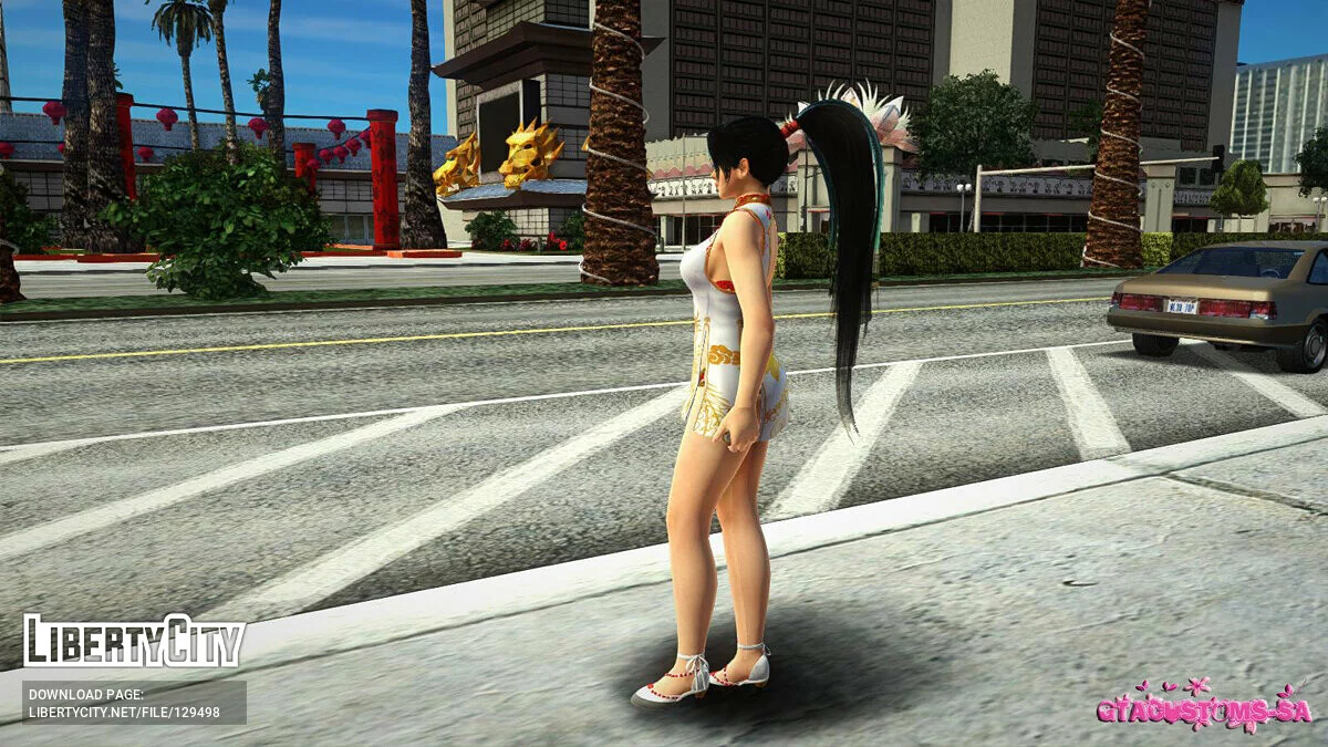Момиджи в повседневной одежде v8 / GTA San Andreas