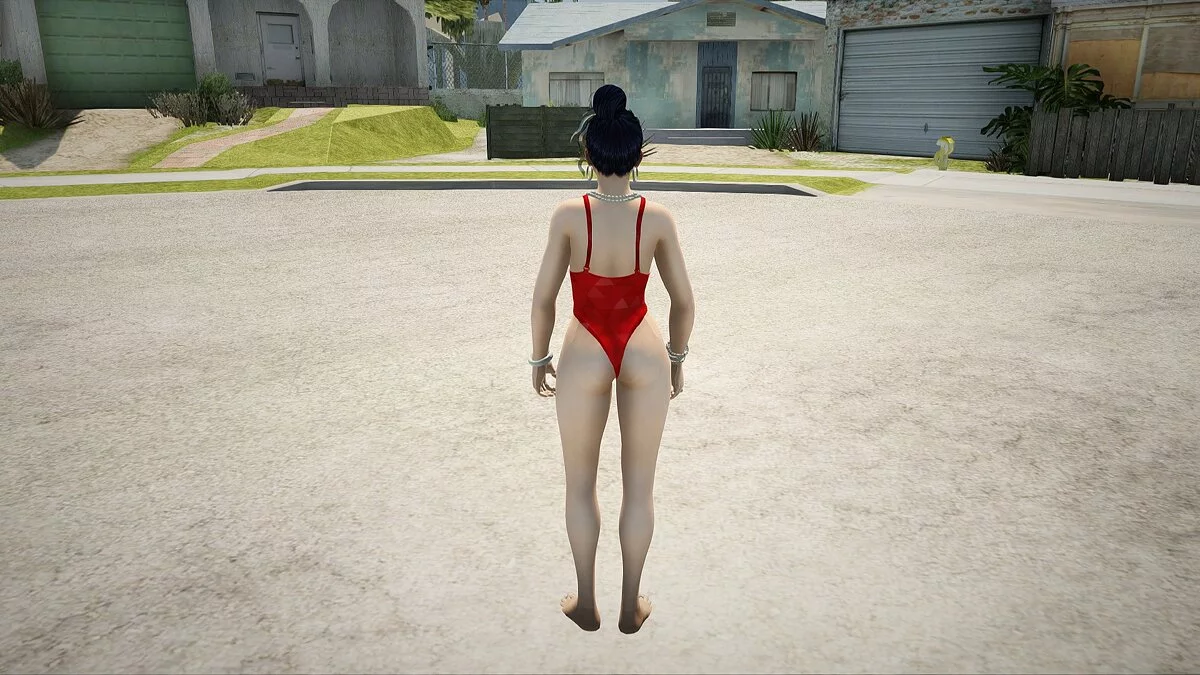 Ниотенгу в купальнике / GTA San Andreas