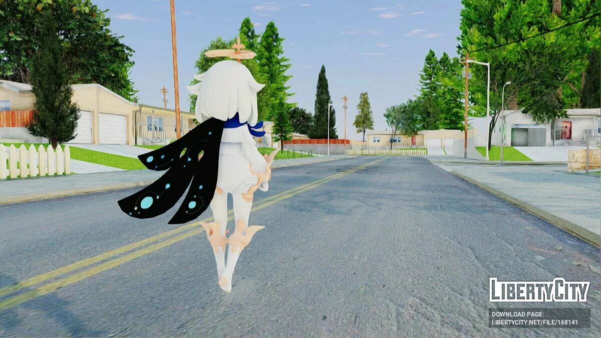 Паймон из Genshin Impact / GTA San Andreas