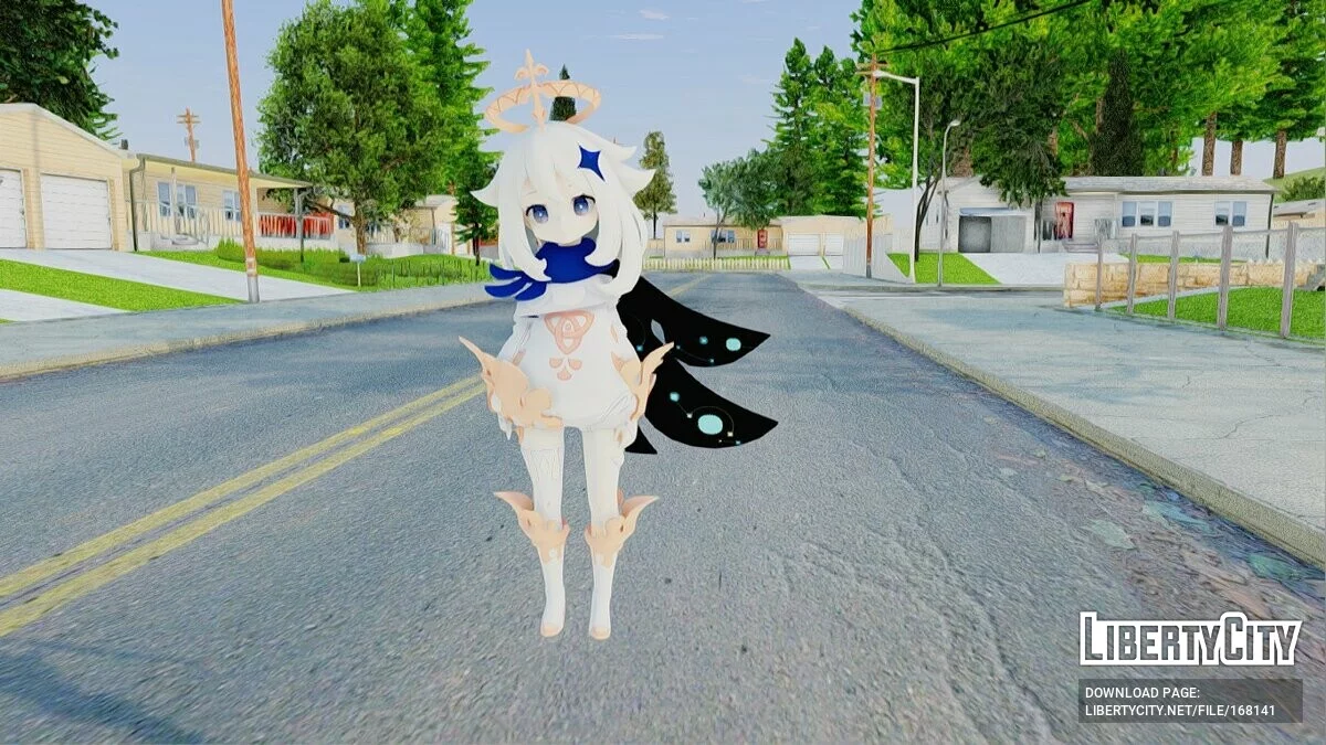 Паймон из Genshin Impact / GTA San Andreas