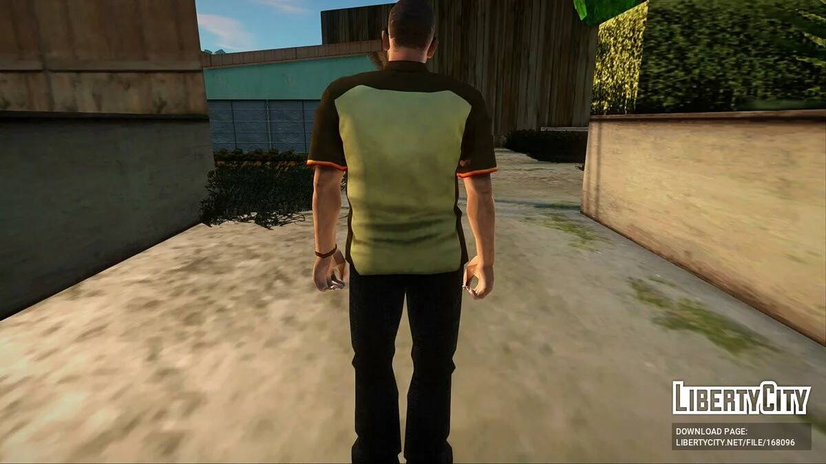 Работник McDonald’s / GTA San Andreas
