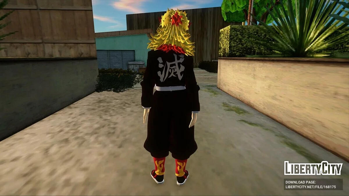 Ренгоку (из Demon Slayer - Kimetsu no Yaiba) / GTA San Andreas