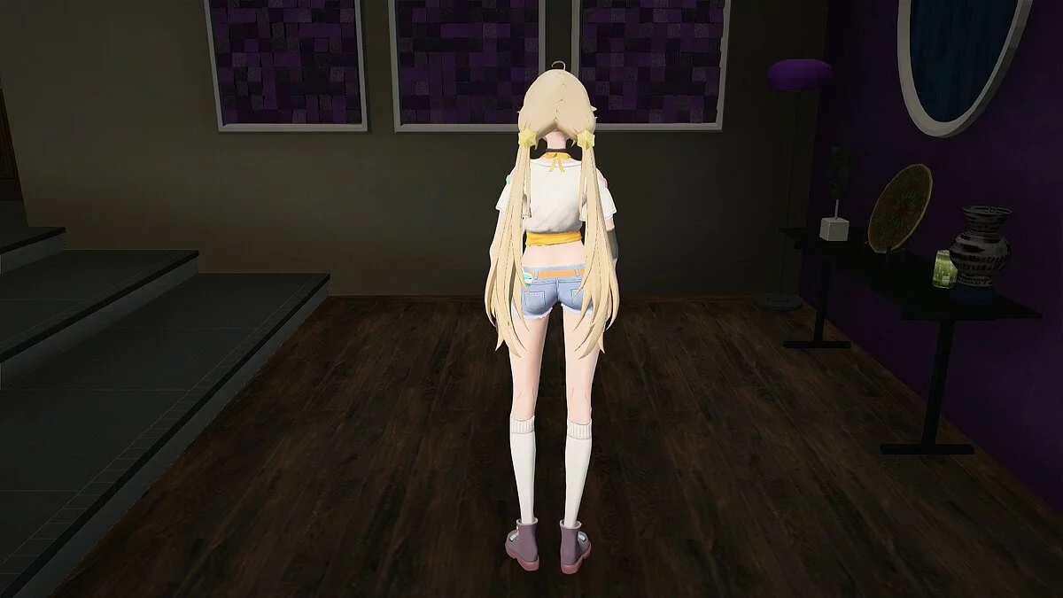Sally из Tower of Fantasy / GTA San Andreas