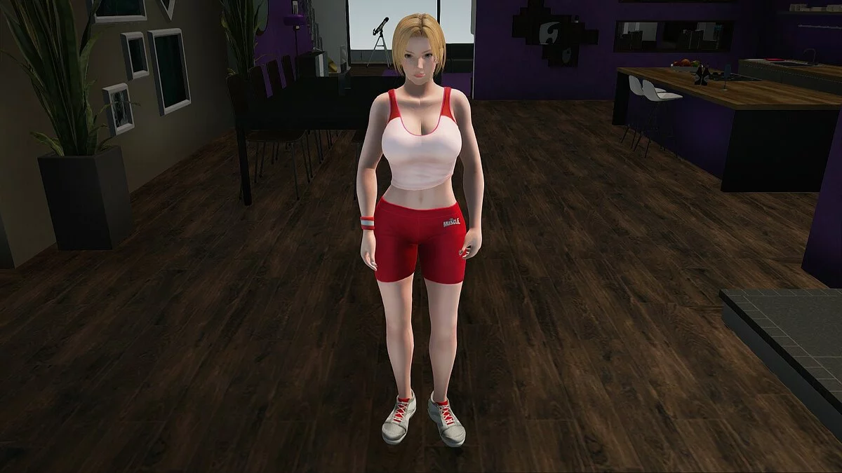 Тина Армстронг в спортивном костюме / GTA San Andreas