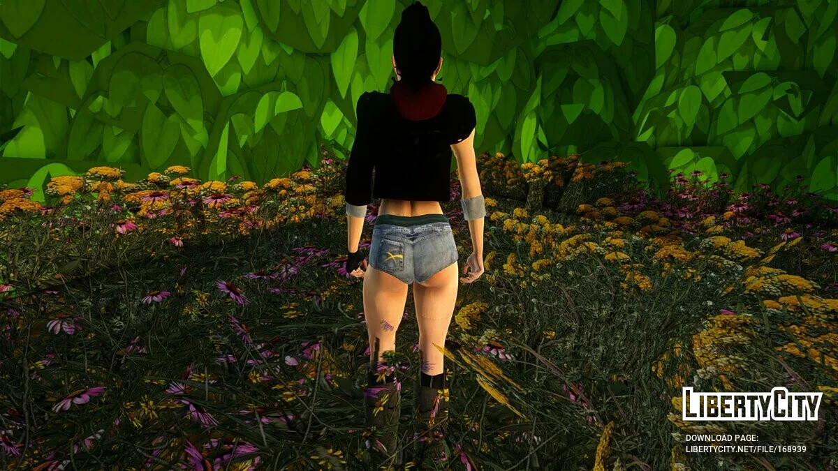 Адриана Лима в шортиках / GTA San Andreas