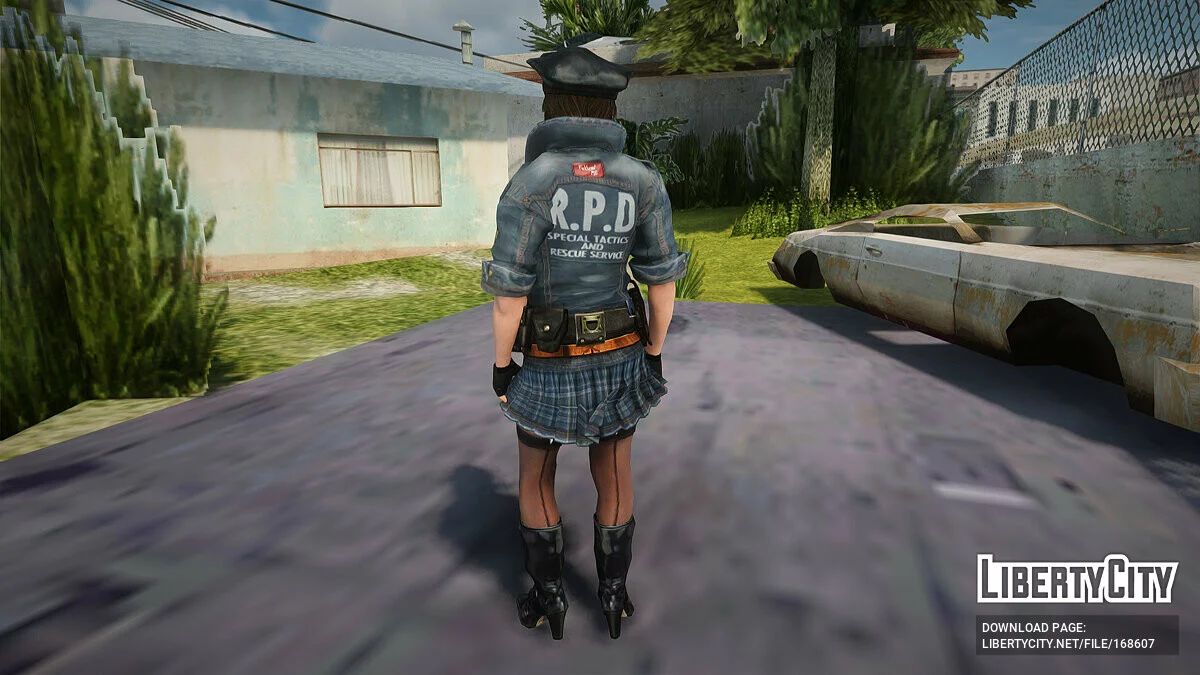 Девушка полицейский / GTA San Andreas