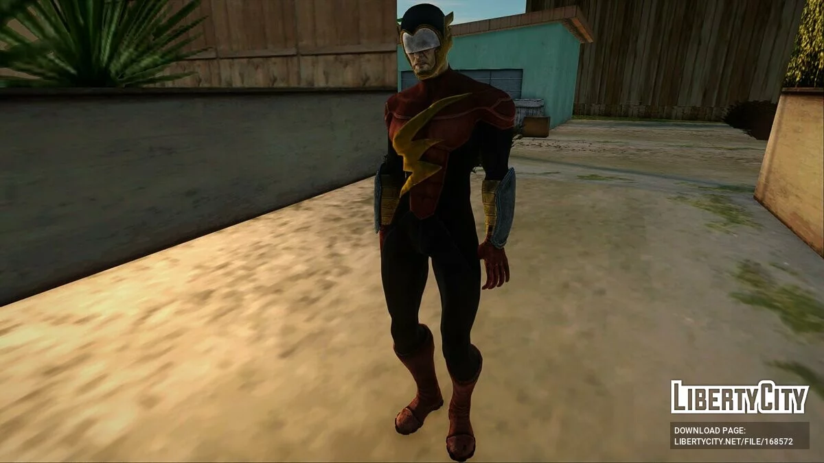 Флэш из Injustice / GTA San Andreas