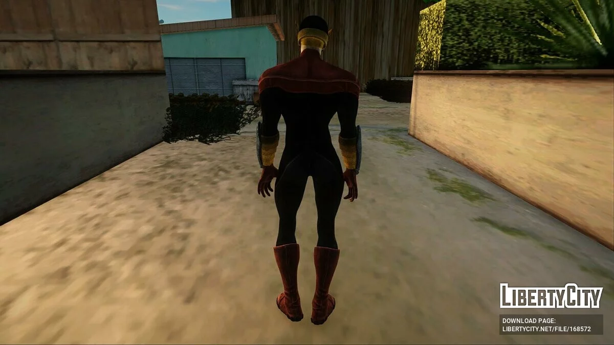 Флэш из Injustice / GTA San Andreas