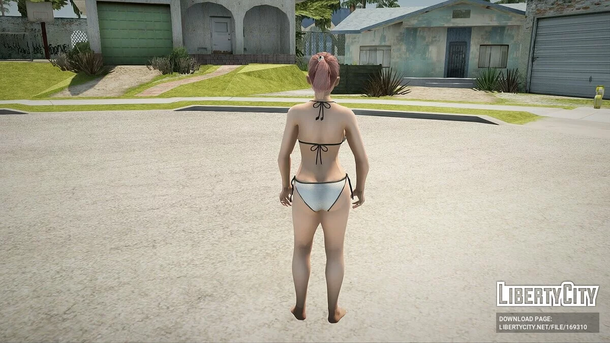 Хонока в бикини / GTA San Andreas