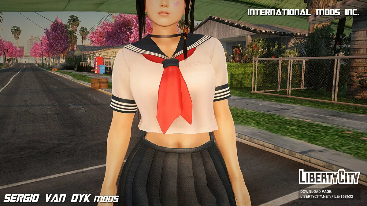 Кокоро в школьной форме / GTA San Andreas