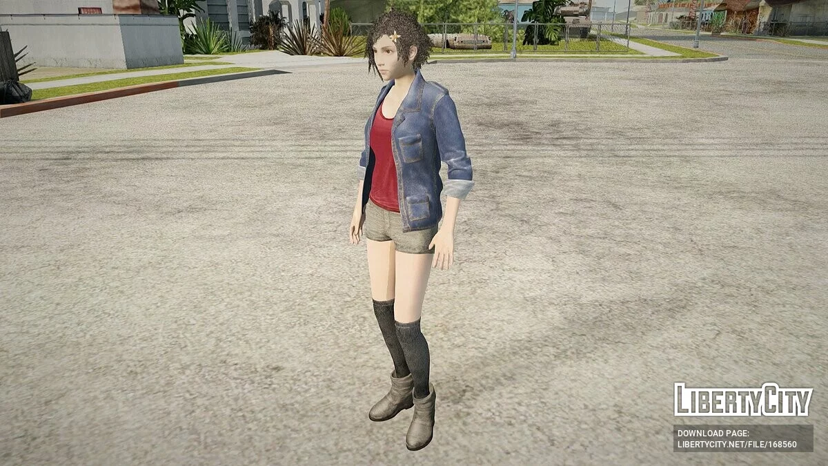 Melfi из Final Fantasy / GTA San Andreas