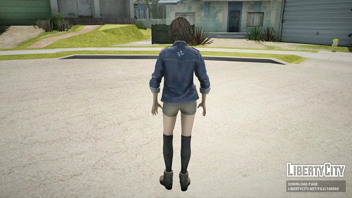 Melfi из Final Fantasy / GTA San Andreas