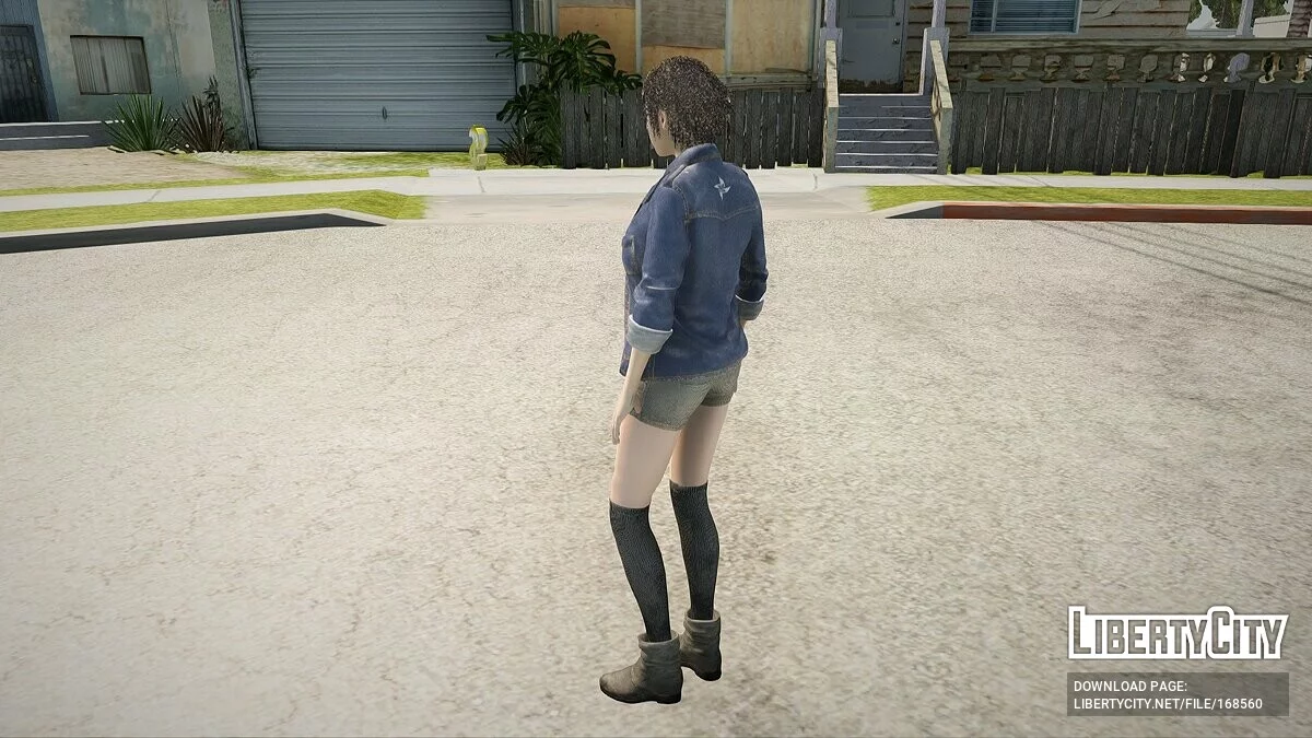 Melfi из Final Fantasy / GTA San Andreas