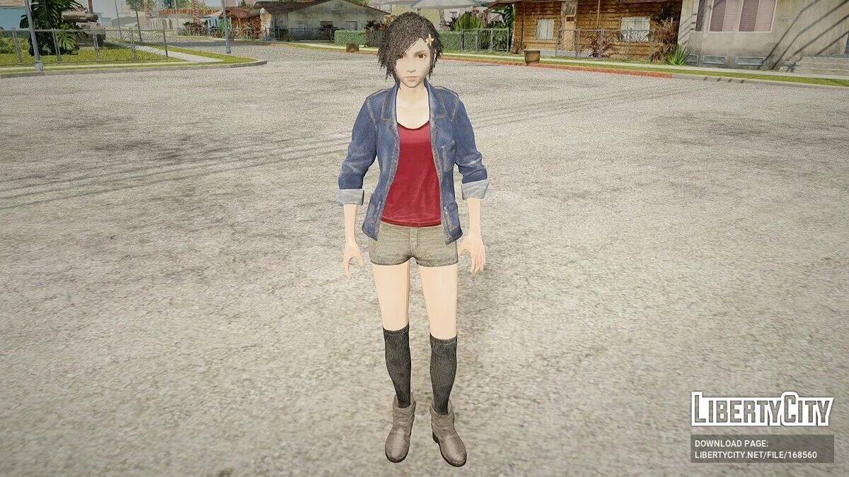Melfi из Final Fantasy / GTA San Andreas