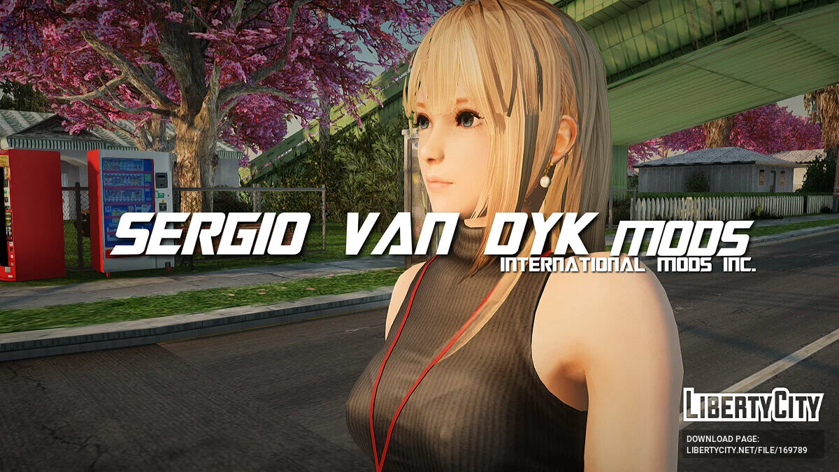 Мэри Роуз в офисной одежде / GTA San Andreas