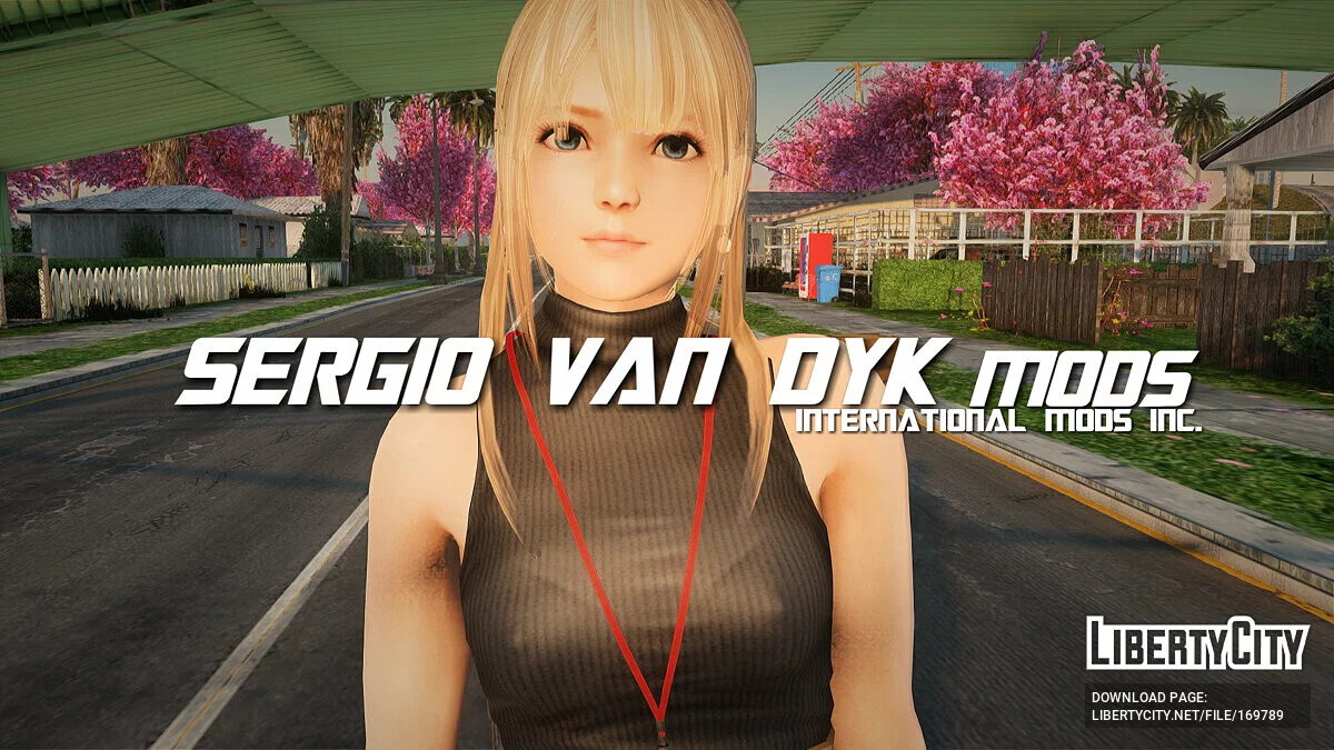Мэри Роуз в офисной одежде / GTA San Andreas