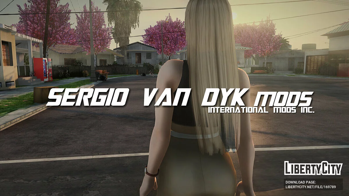 Мэри Роуз в офисной одежде / GTA San Andreas