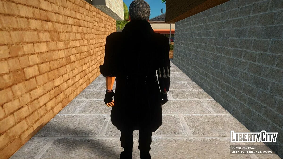 Неро из Devil May Cry 5 / GTA San Andreas