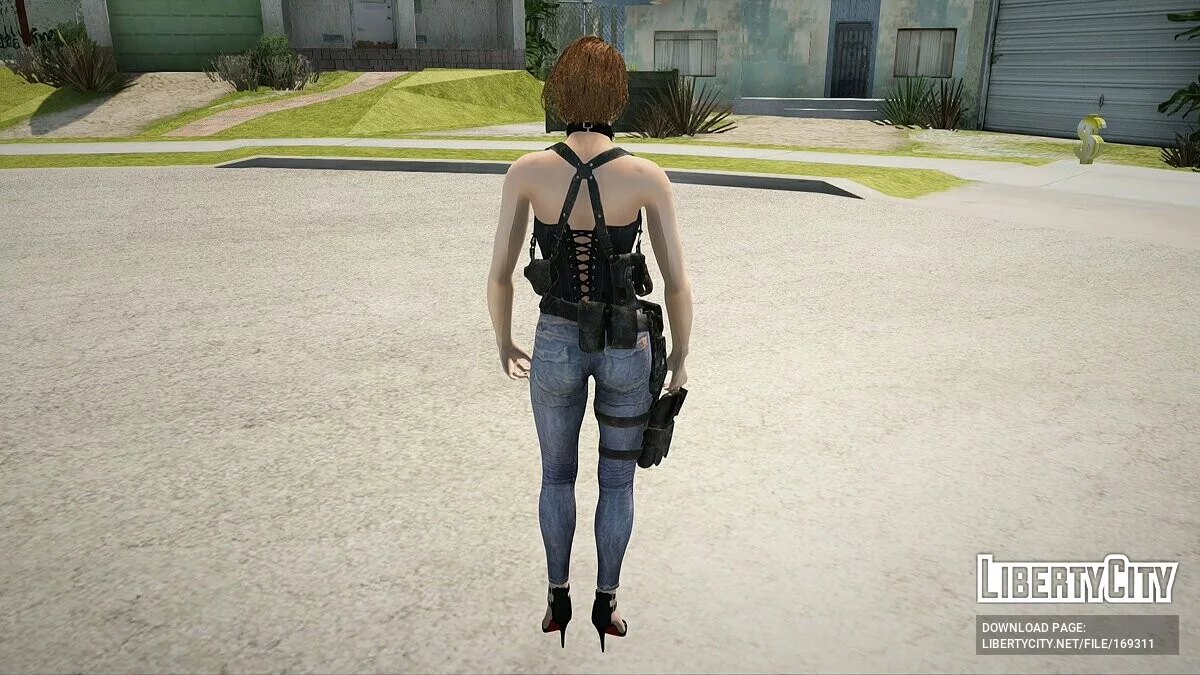 Сексуальная Джилл Валентайн / GTA San Andreas
