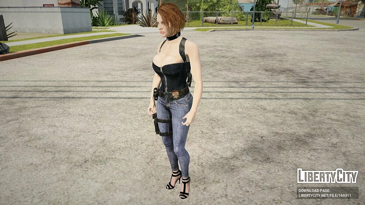 Сексуальная Джилл Валентайн / GTA San Andreas