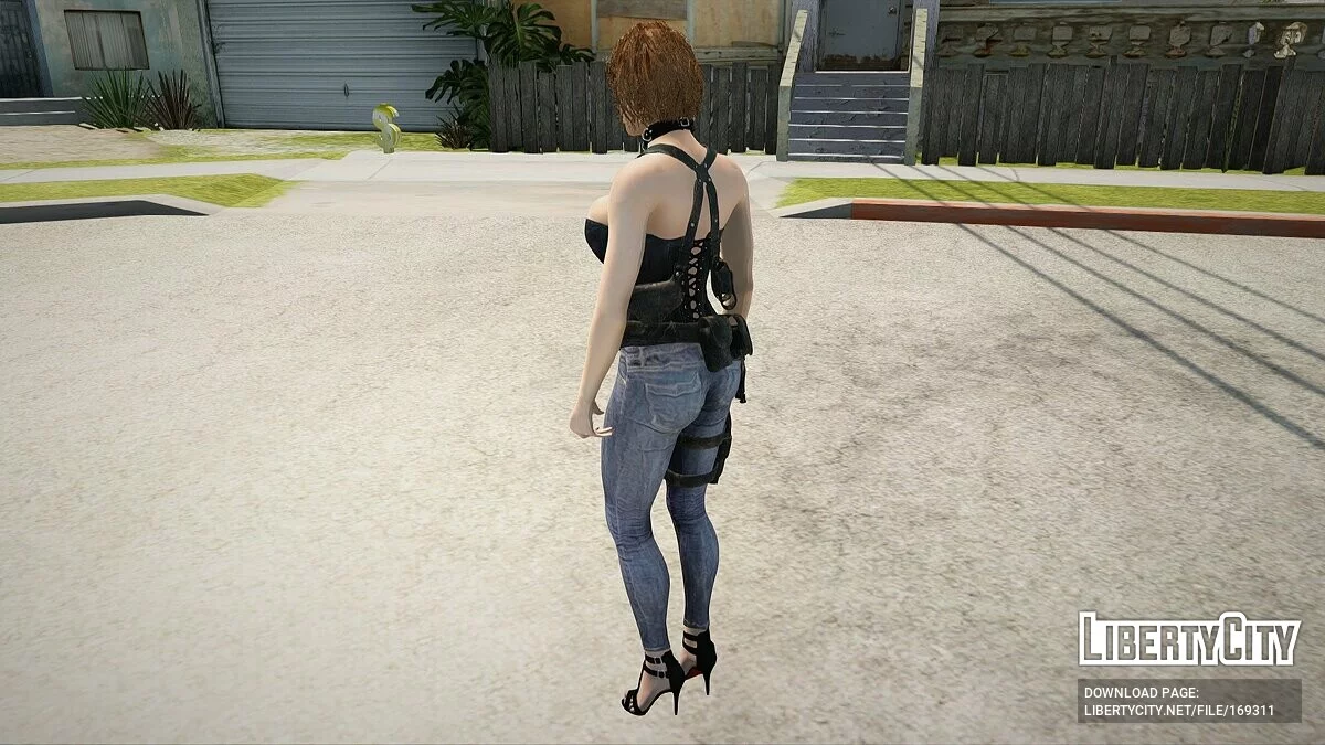 Сексуальная Джилл Валентайн / GTA San Andreas