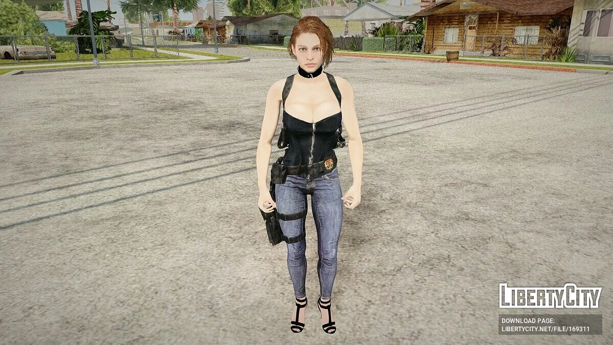 Сексуальная Джилл Валентайн / GTA San Andreas
