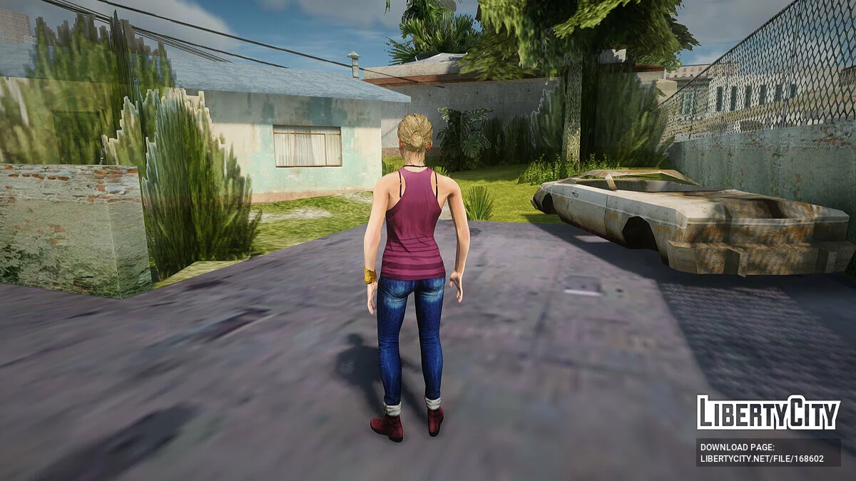 Скин девушки №11 / GTA San Andreas