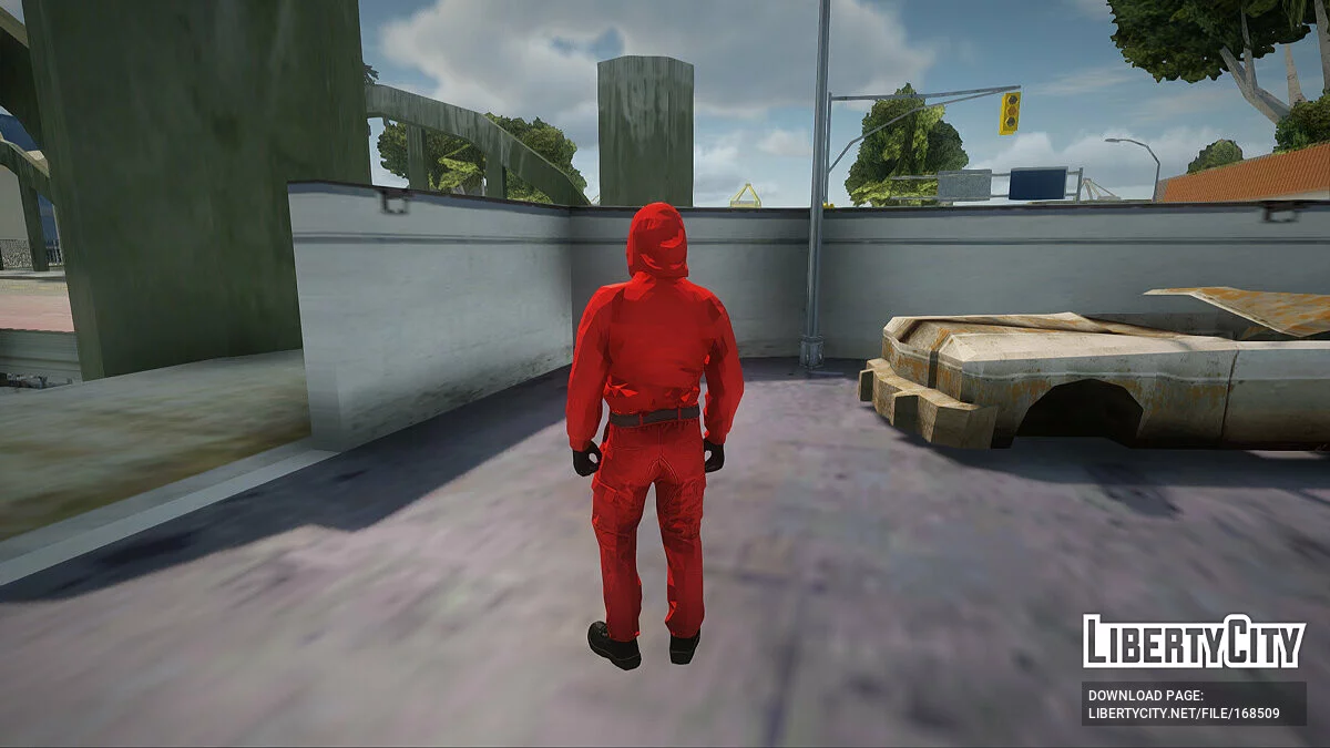 Скин из игры в кальмара (круг) / GTA San Andreas