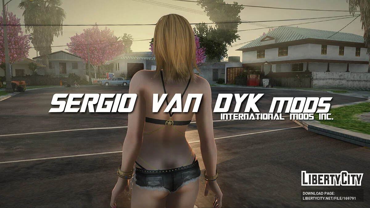 Тина Армстронг в бикини / GTA San Andreas
