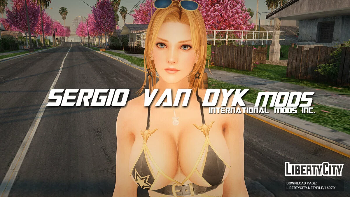 Тина Армстронг в бикини / GTA San Andreas