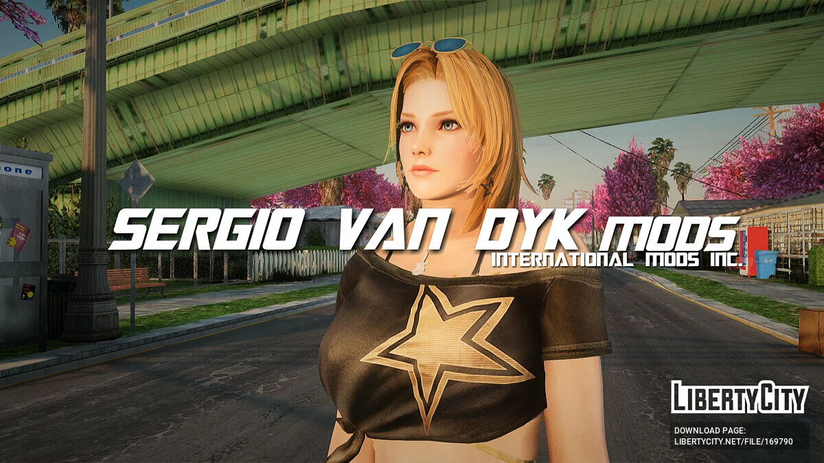 Тина Армстронг в повседневной одежде / GTA San Andreas