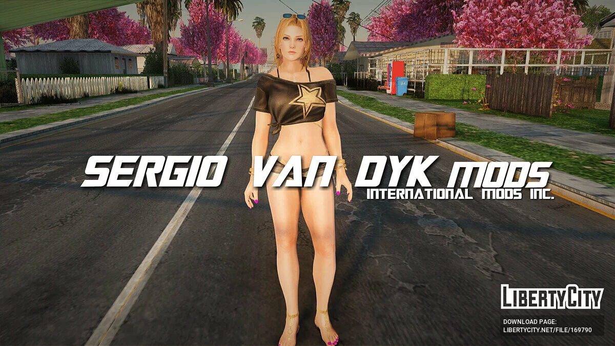 Тина Армстронг в повседневной одежде / GTA San Andreas