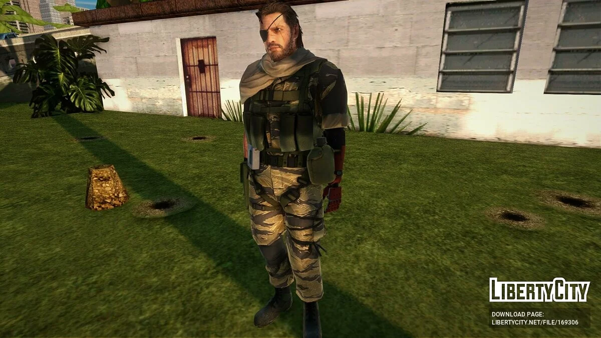 Веном Снейк из Metal Gear Solid V / GTA San Andreas