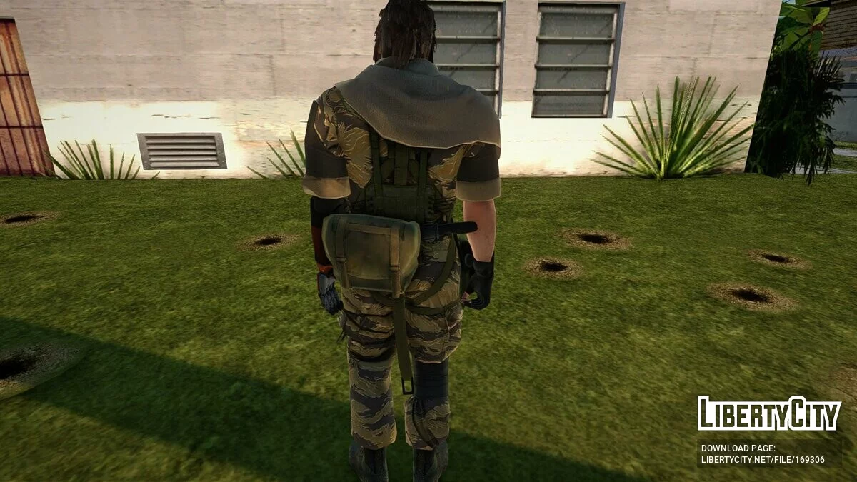 Веном Снейк из Metal Gear Solid V / GTA San Andreas