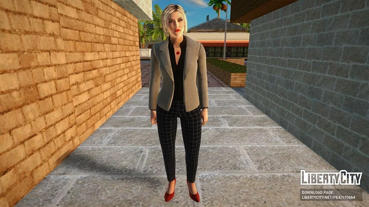 Агата из GTA 5 / GTA San Andreas