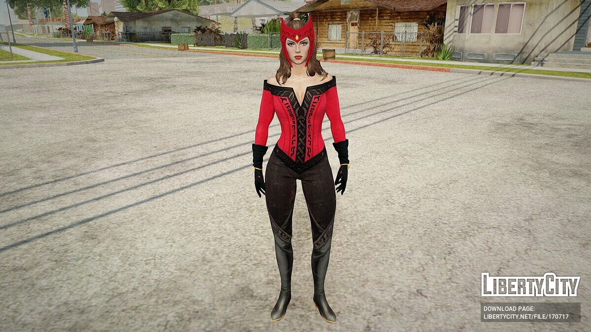 scarlet witch for GTA San Andreas - Картинка #2
